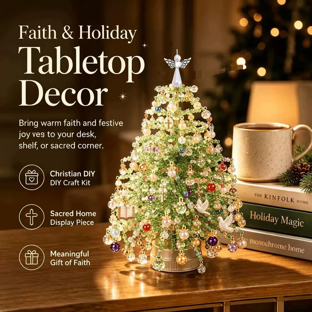 Resin Craft Kit - Multi-thema DIY kralenboom knutselset ornament, beginnersvriendelijk,