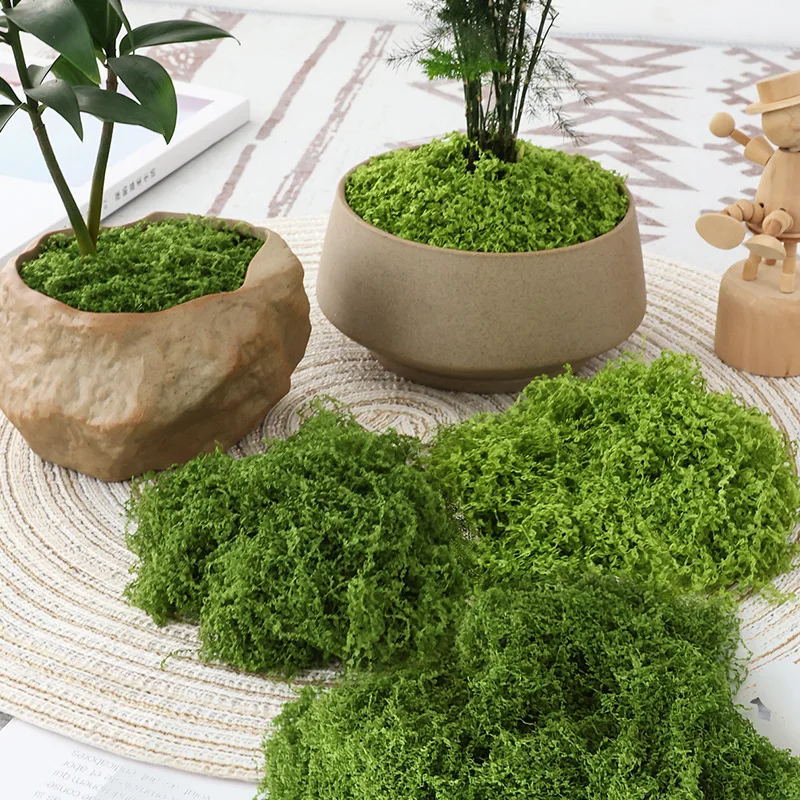 Terrarium Moss Art - 1 Stuk Kunstmatig Mosgrasmat Nepgras Simulatie