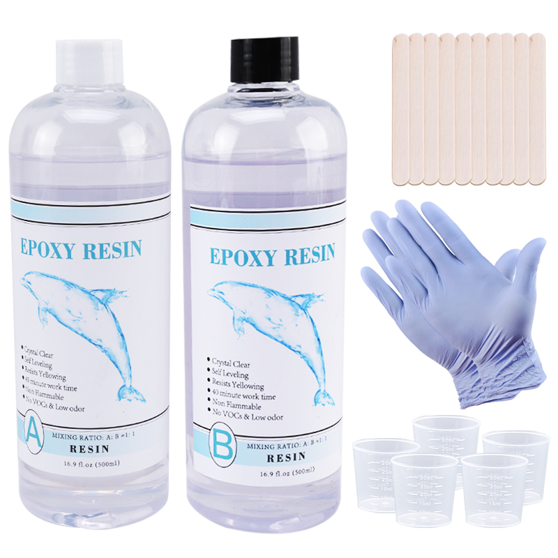 Resin Jewelry Kit - 1:1 heldere epoxyhars kristalheldere kunsthars Epoxy