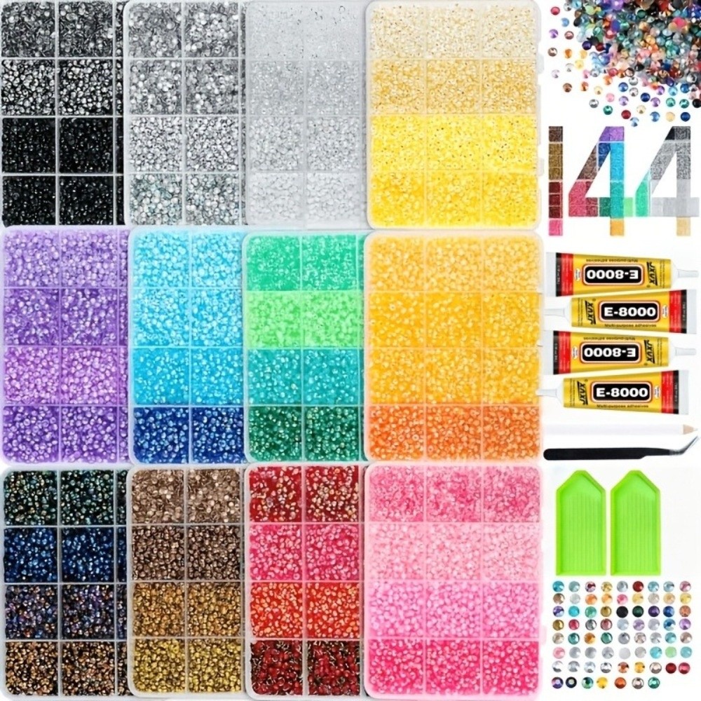 Multicolor hars strass steentj - Resin Jewelry Kit recensie en prijs