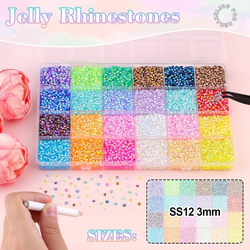 Multicolor hars strass steentj - Resin Jewelry Kit recensie en prijs