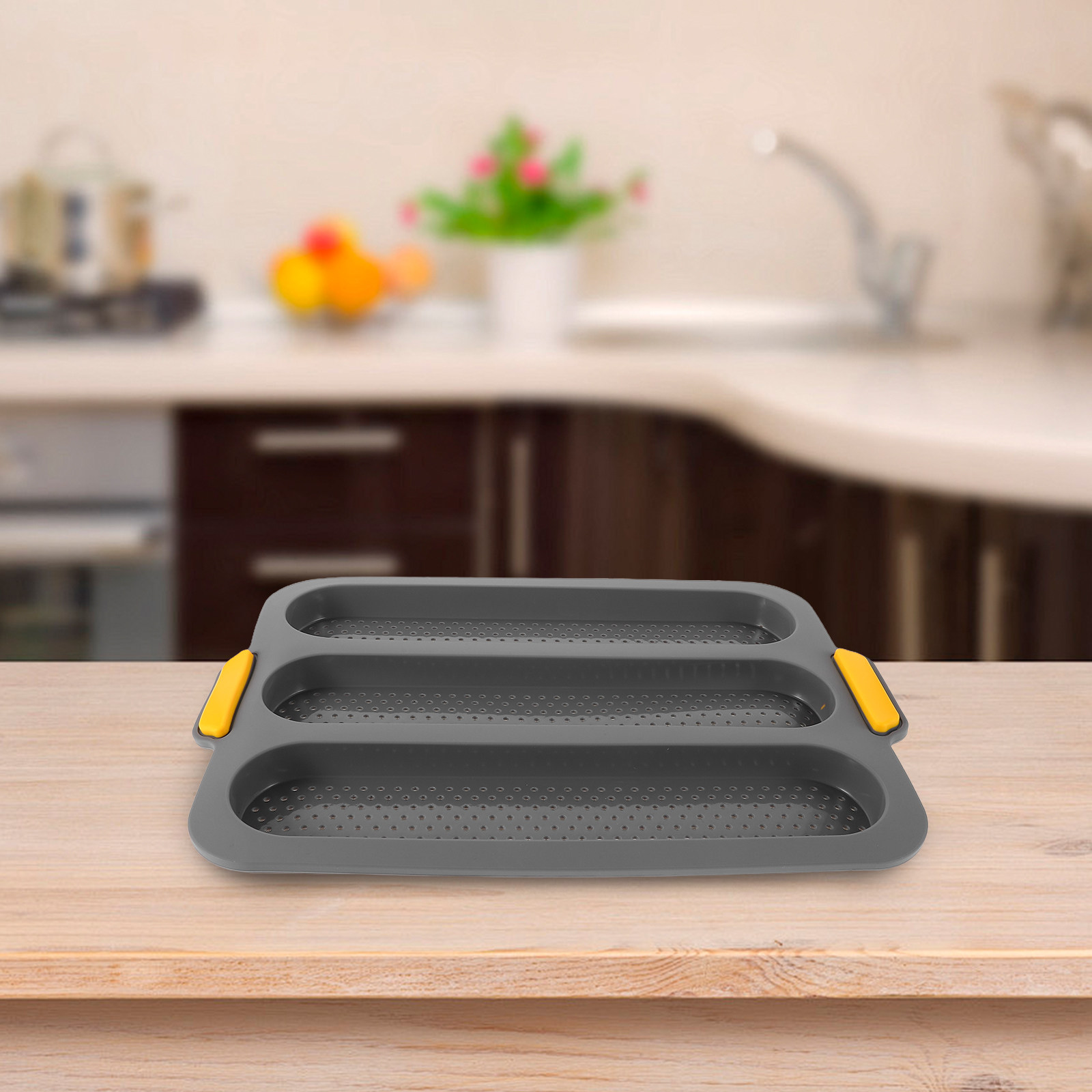 3-delige siliconen baguettevor - Silicone Mold Tray recensie en prijs