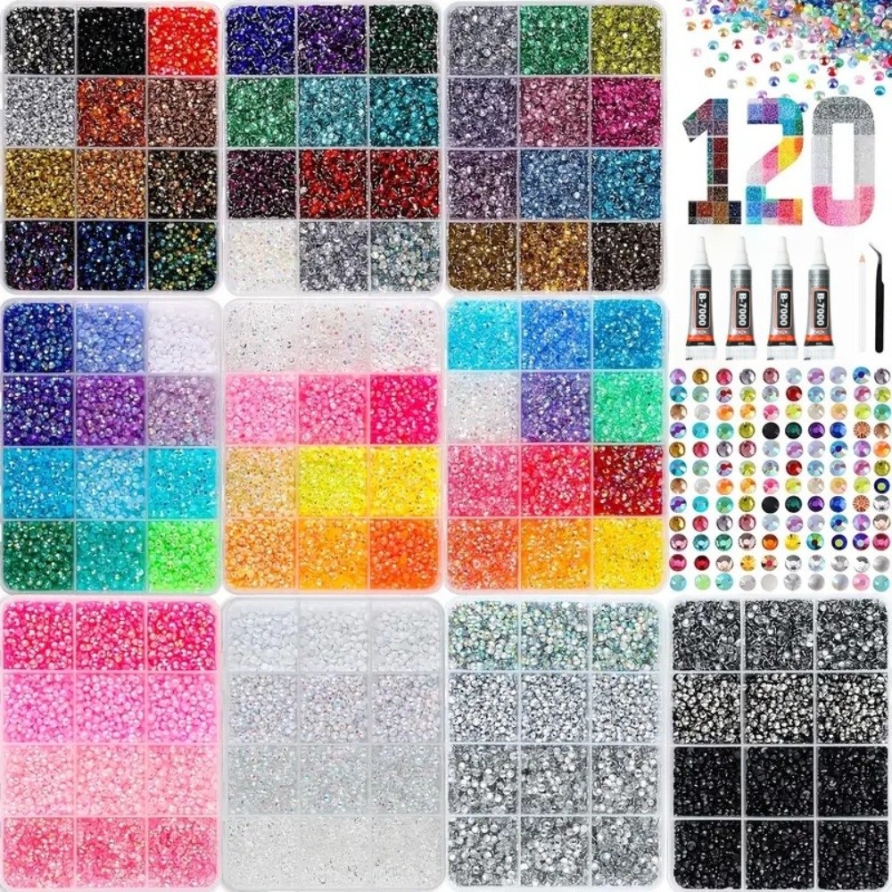 Multicolor hars strass steentj - Resin Jewelry Kit recensie en prijs