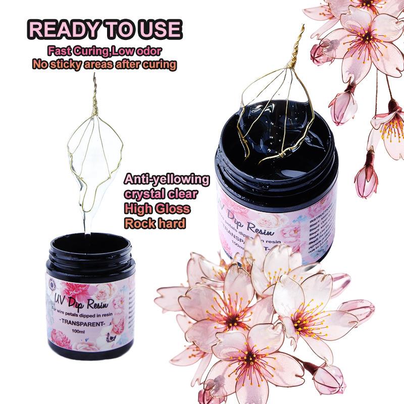 100 ml UV DIP harslijm voor dr - Flower Preservation Resin recensie en prijs