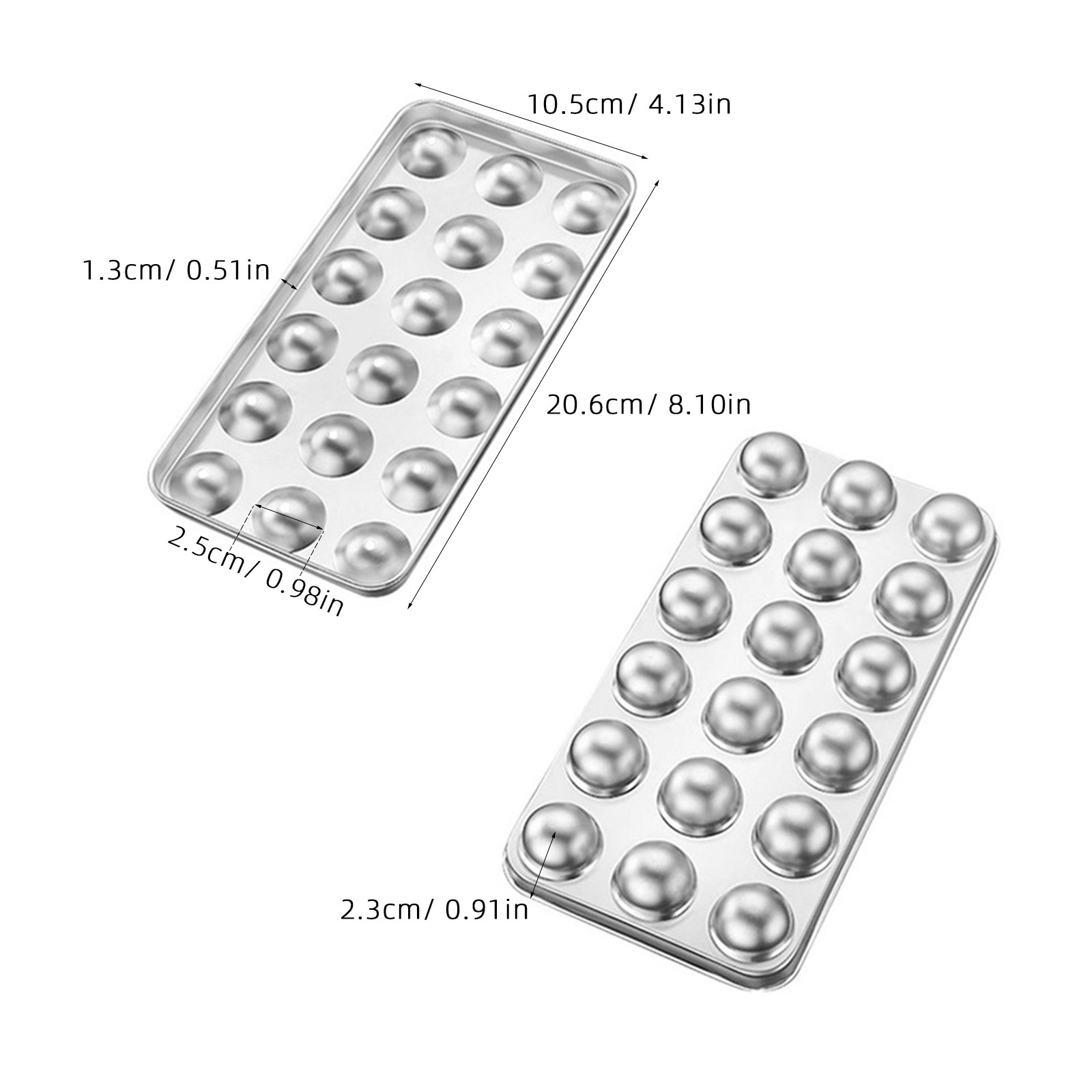 Ronde ijsblokjesvorm van roest - Coaster Mold Round recensie en prijs