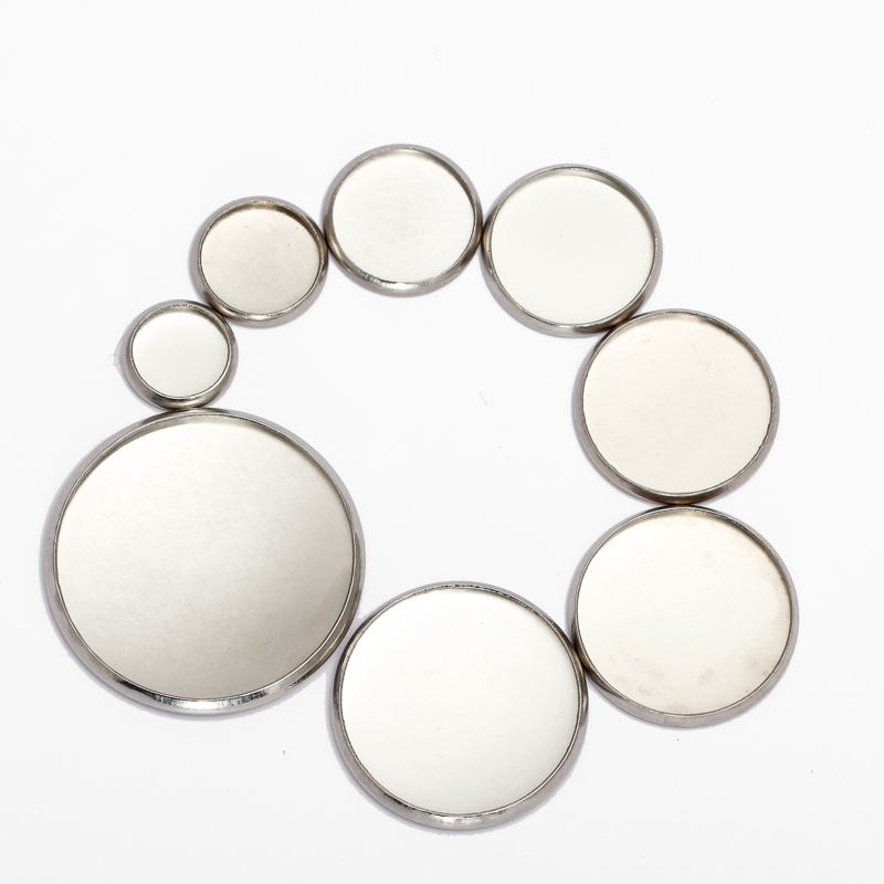 20 pcs Rvs Ronde Instellingen  - Bezels Set Pendant recensie en prijs