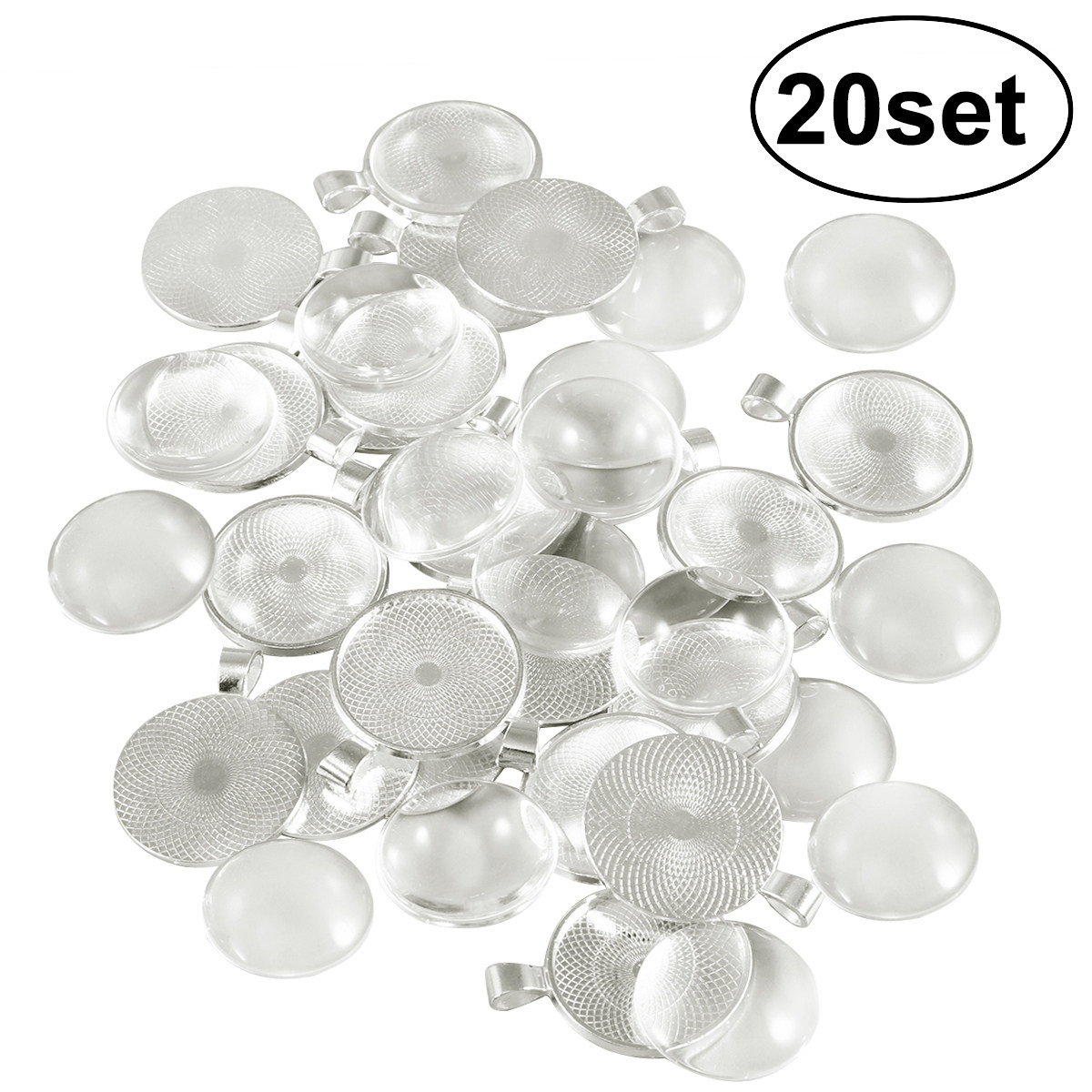 20Set Ronde Bezel Settings van - Bezels Set Pendant recensie en prijs