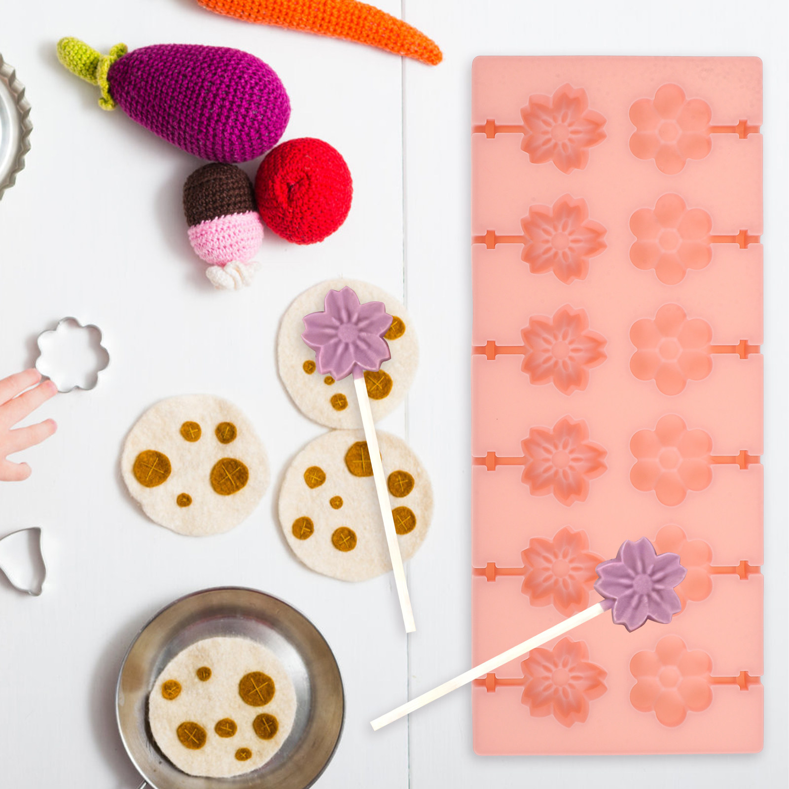 Siliconen lollyvorm van voedin - Silicone Mold Tray recensie en prijs