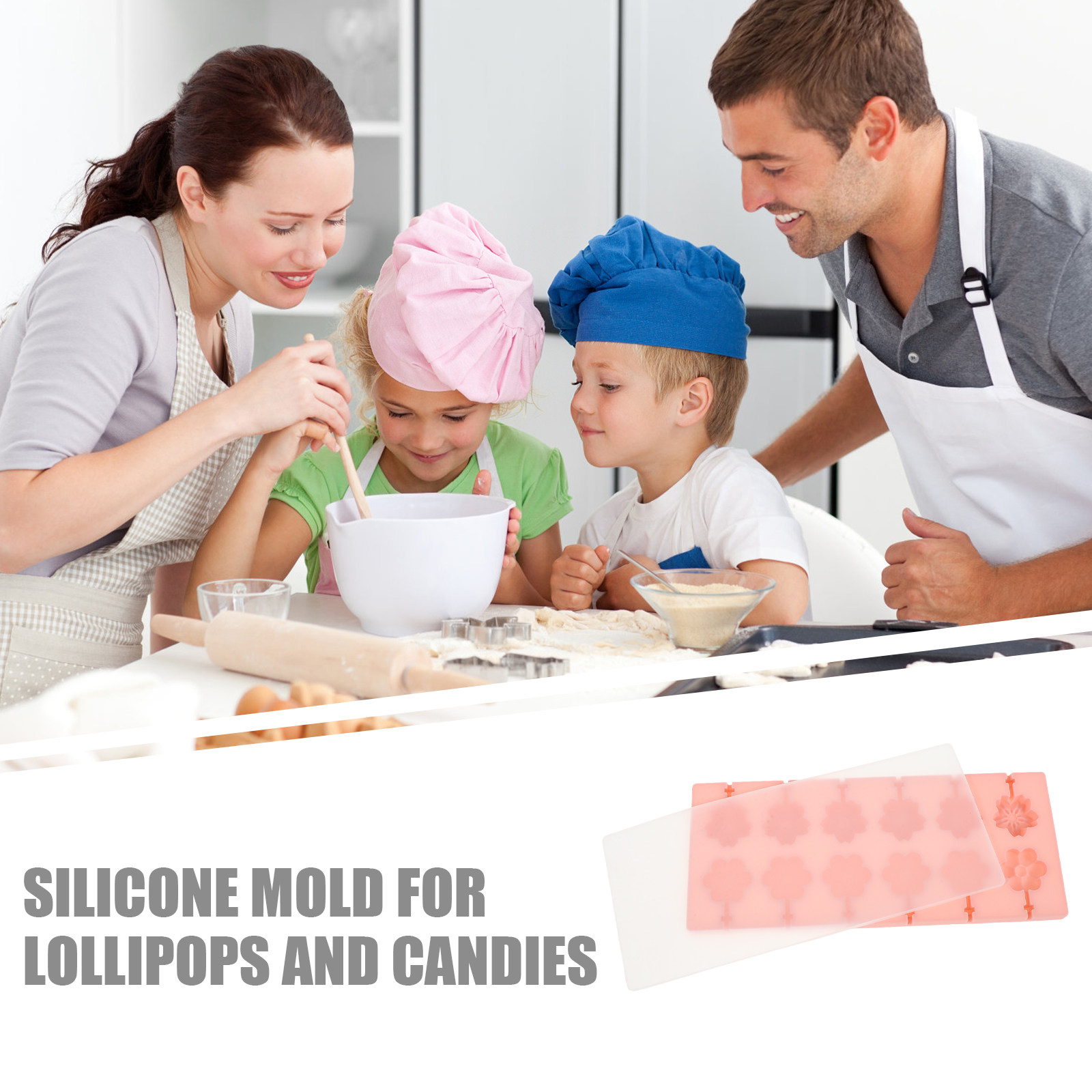 Siliconen lollyvorm van voedin - Silicone Mold Tray recensie en prijs