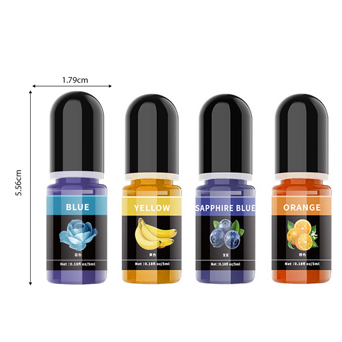 5 ml/Fles Epoxyhars Pigment Vl - Resin Pigment Set recensie en prijs